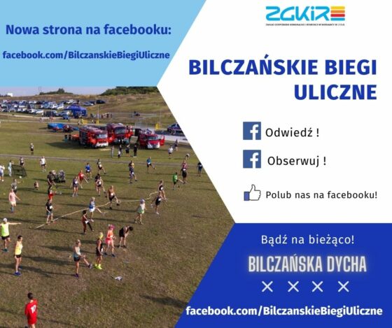 Nowa strona na facebooku – Bilczańskie Biegi Uliczne