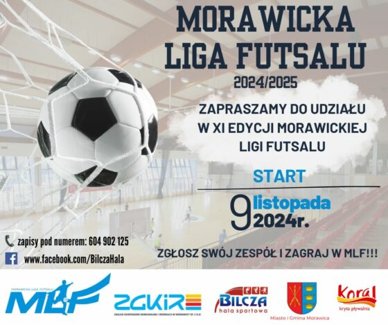 X Morawicka Liga Futsalu – zapisy czas zacząć!!!