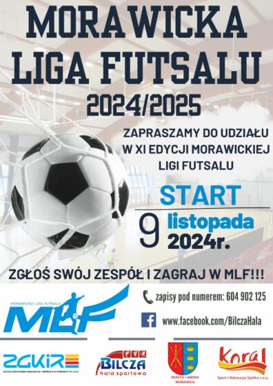 X Morawicka Liga Futsalu – zapisy czas zacząć!!!