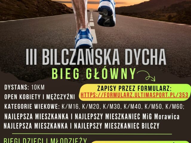 Zapisy na Bilczańskie Biegi Uliczne wystartowały !!!